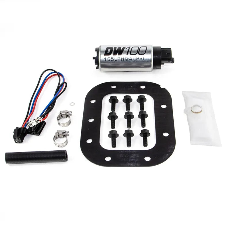 Deatschwerks DW100 series, 165lph In-Tank fuel pump w/ install kit (Corvette 90-96) — fits Chevrolet Corvette
