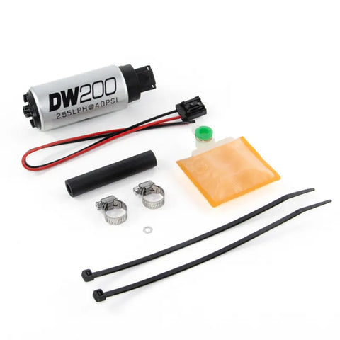 Deatschwerks DW200 Series 255lph In-Tank Fuel Pump w/ Install Kit (Eclipse 90-94)