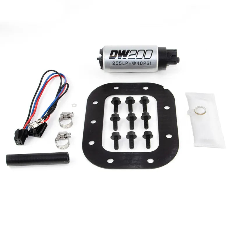 Deatschwerks DW200 Series 255lph In-Tank fuel pump w/ install kit (Corvette 90-96)