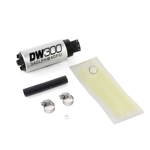 Deatschwerks DW300 340lph In-Tank Fuel Pump w/Install Kit (Integra 94-01/Civic 92-00) — fits Honda Integra Dc5