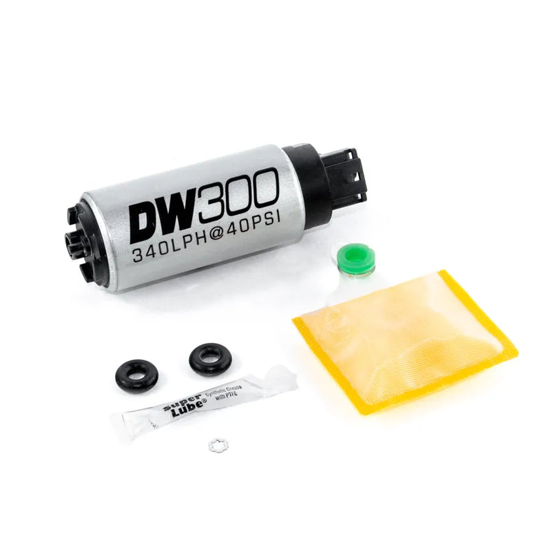Deatschwerks DW300 340lph In-Tank Fuel Pump w/Install Kit (Evo 8-9) — fits Mitsubishi Evo 8