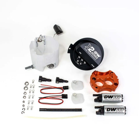 Deatschwerks X2 Series Fuel Pump Module with 2 DW300s (Camaro 10-15) — fits Chevrolet Camaro Gen 5