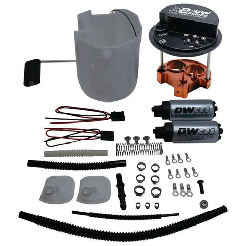 Deatschwerks X2 Pump Module w/ Dual DW300 (FR-S 12-16/BRZ 12-20) — fits Subaru BRZ