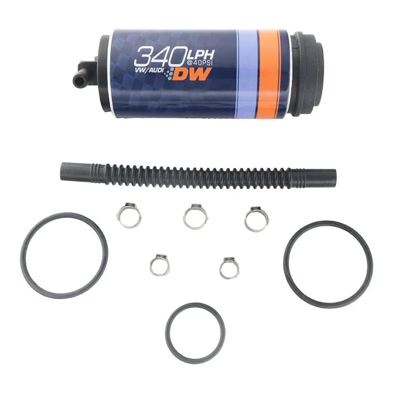Deatschwerks DW340V Series 340Lph In-Tank Fuel Pump w/ Install Kit (VW/Audi)