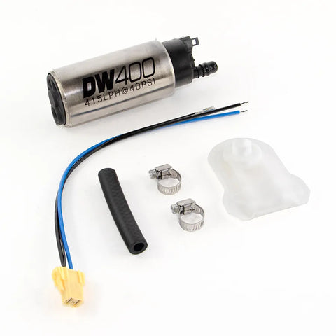 Deatschwerks 415lph In-Tank Fuel Pump w/ 9-1041 Install Kit (Forester 97-07/Legacy GT 90-00) — fits Subaru Liberty...