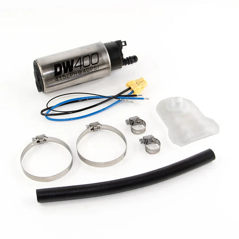 Deatschwerks 415lph In-Tank Fuel Pump w/ 9-1043 Install Kit (300ZX 89-00/Skyline R33 93-98) — fits Nissan Skyline R...
