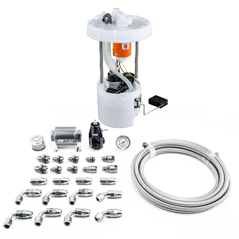 Deatschwerks DW400 Pump Module Return Kit SS PTFE (Civic 06-11) — fits Honda Civic