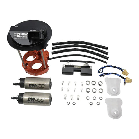 Deatschwerks X2 Series Fuel Pump Module with Dual DW400 Pumps (CTS-V/ATS-V 16-19) — fits Chevrolet Camaro Gen 6