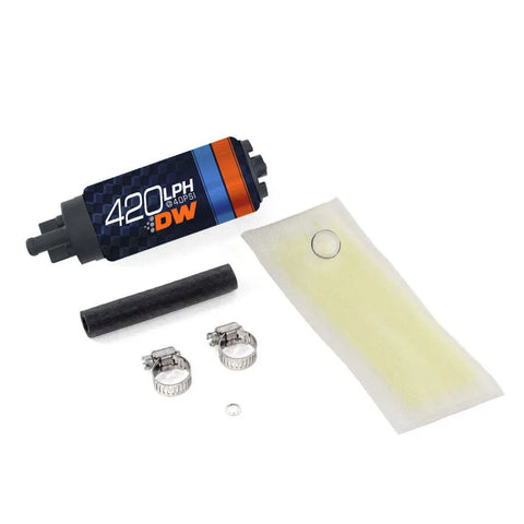 Deatschwerks 420lph In-Tank Fuel Pump w/ Install Kit (Integra 94-01/Civic 92-00) — fits Acura Integra