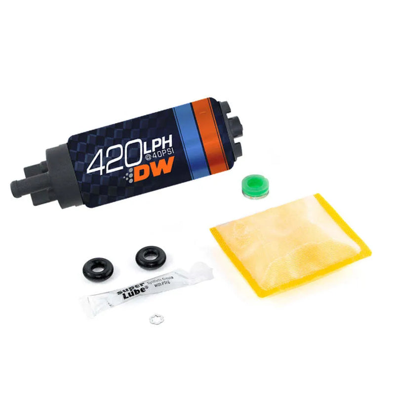 Deatschwerks 420lph In-Tank Fuel Pump w/ Install Kit (EVO 8/9 203-06/Eclipse 95-98) — fits Mitsubishi Eclipse