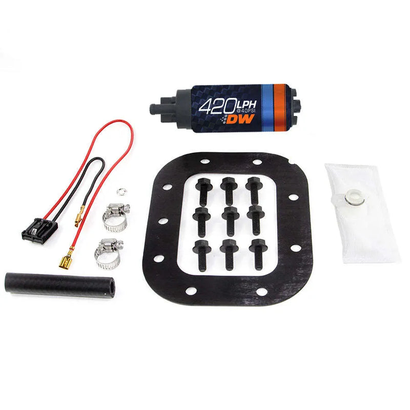 Deatschwerks 420lph In-Tank Fuel Pump w/ Install Kit (Corvette 84-85) — fits Chevrolet Corvette