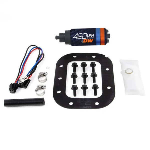 Deatschwerks 420lph In-Tank Fuel Pump w/ Install Kit (Corvette 90-96) — fits Chevrolet Corvette