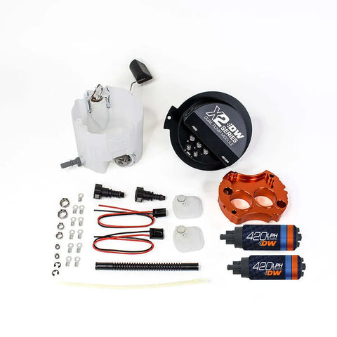 Deatschwerks X2 Series Fuel Pump Module with 2 DW420s (Camaro 10-15) — fits Chevrolet Camaro Gen 5