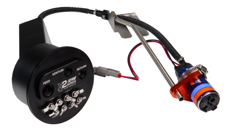 Deatschwerks Module with DW420 Pumps and Install Kit (Silvia 94-02) — fits Nissan Skyline R32 Gts