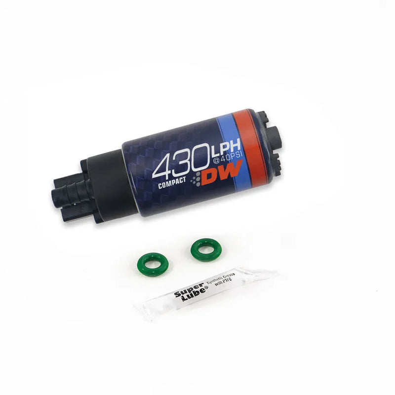 Deatschwerks DW430c, 430lph compact fuel pump (RSX 02-06) — fits Honda Civic