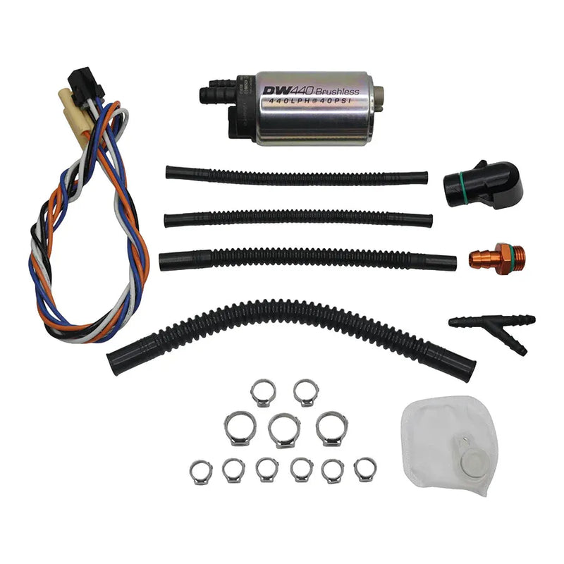 Deatschwerks DW440 Brushless 440Lph In-Tank Brushless Fuel Pump W/ Install Kit (Supra 20+) — fits Toyota Supra