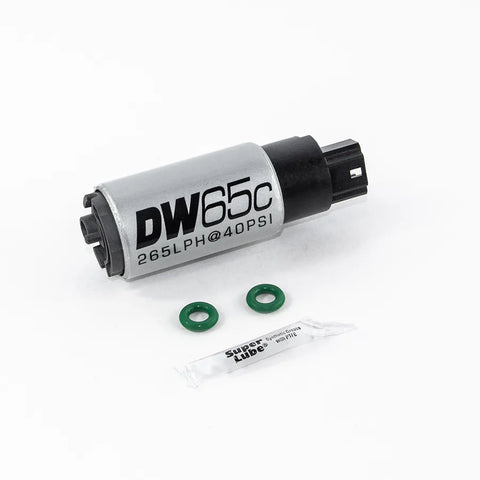 Deatschwerks DW65C 265lph Compact Fuel Pump w/Install Kit (RSX 02-06/Civic 01-05) — fits Honda Civic