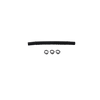 Deatschwerks Convoluted Tubing, 150mm Length x 8mm ID Side 1 x 8mm ID Side 2, Black