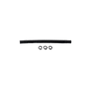 Deatschwerks Convoluted Tubing, 200mm Length x 8mm ID Side 1 x 8mm ID Side 2, Black