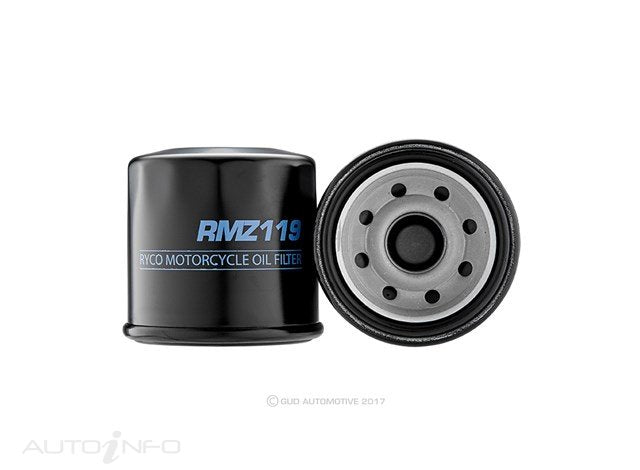 Ryco Oil Filter Honda Motorcycle - RMZ119