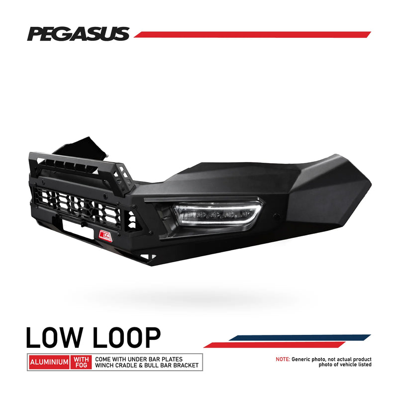 MCC Pegasus 909-01 Aluminium Bull Bar - Isuzu D-Max 2020+