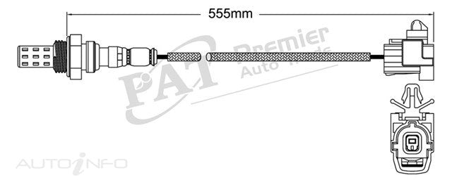 PAT Oxygen Sen Mazda MX 1 Wire - EGO-150
