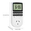2Pcs LCD Digital Timer Switch to suit AU Plug 240V — image 3