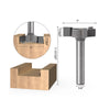 Spoilboard Surface Planing CNC Router Bit 1/4-Inch Shank to suit Craftsman — image 2