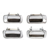 4X Chrome Outer Door Handle to suit Toyota Landcruiser 80 Series — image 1