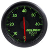 AutoMeter Airdrive Black Boost Gauge AU9160-T