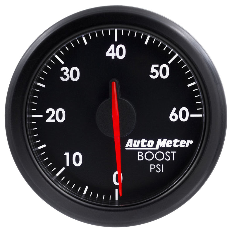 AutoMeter Airdrive Black Boost Gauge AU9160-T