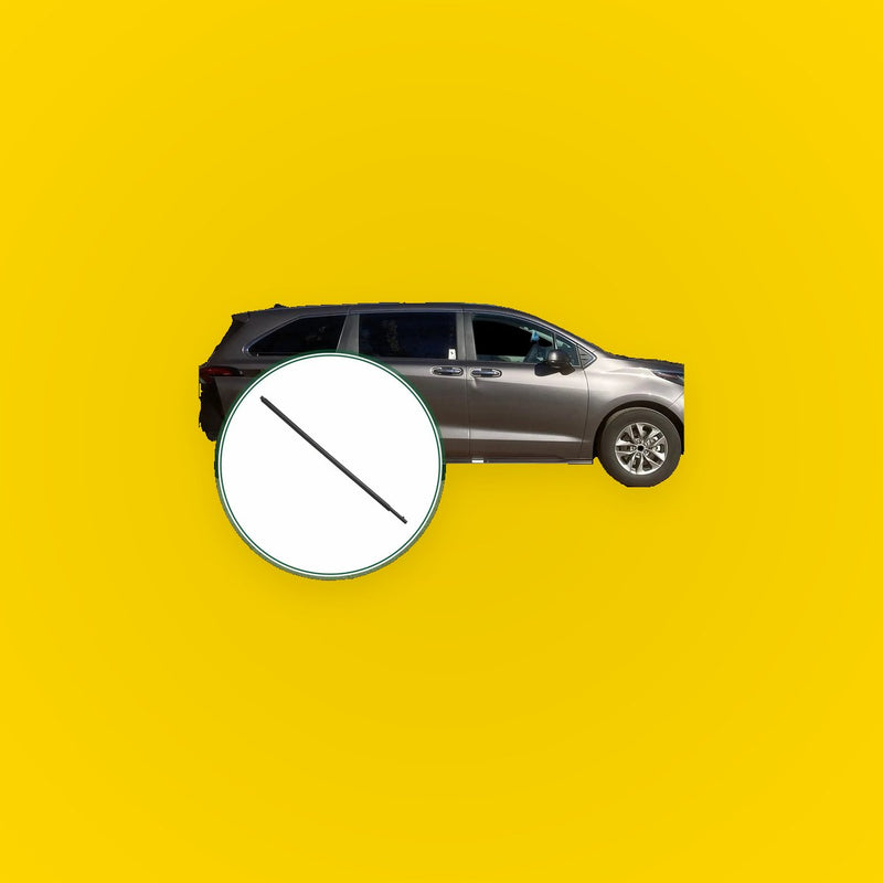 Front Right Door Window Belt Weatherstrip for Toyota