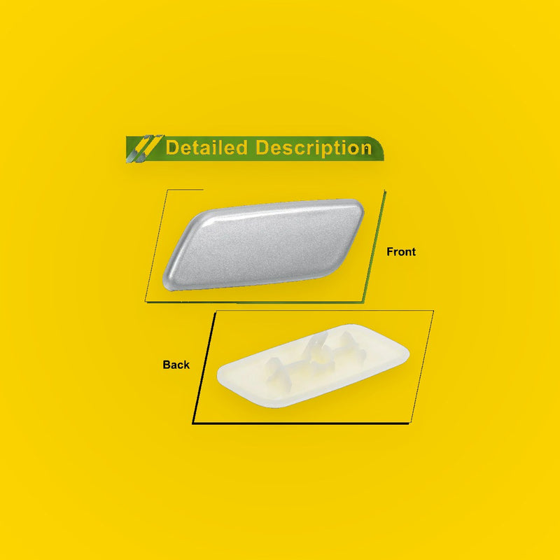 Front Left Washer Nozzle Cover for Toyota Prado