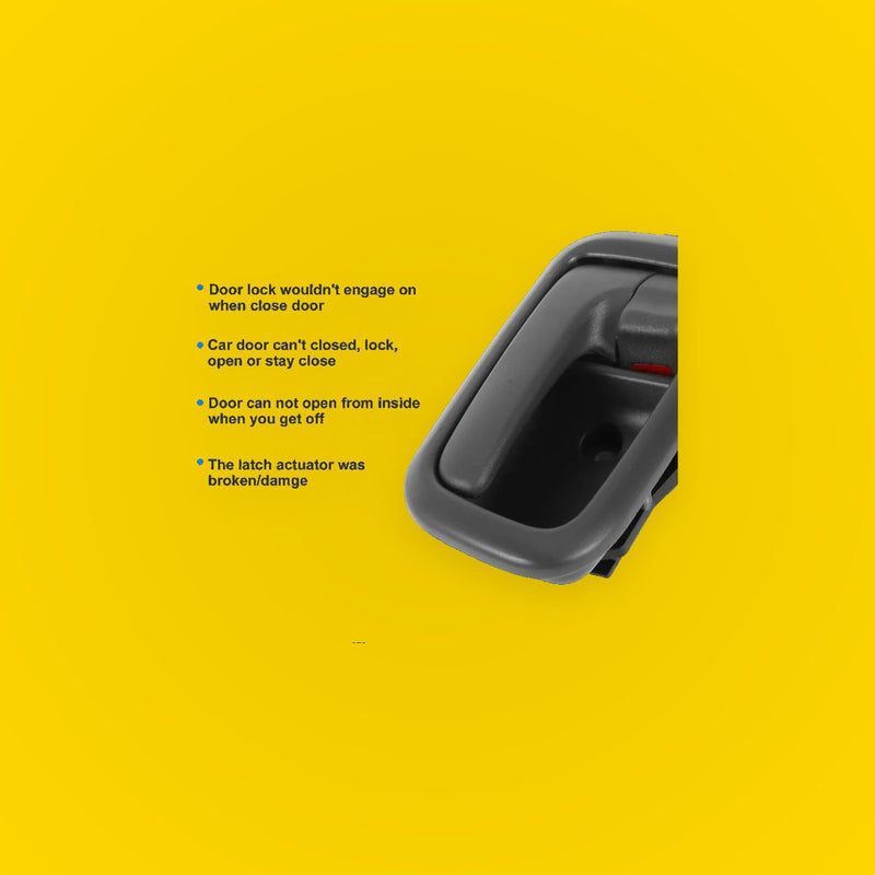 Front Driver Side Interior Door Handle for Toyota Tundra