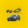 4 Pcs Front Suspension Kit Tie Rod Ends & Ball Joints for