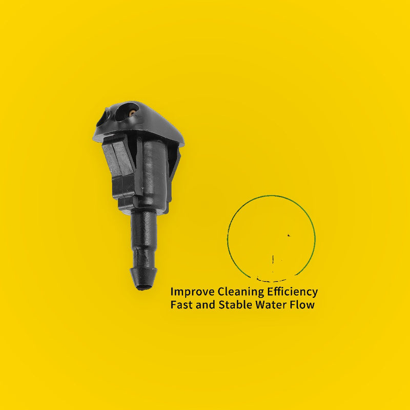 Windshield Washer Nozzle & Hose Connector for Toyota