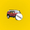 2 x Rear Weatherstrip Window Seal for Toyota FJ