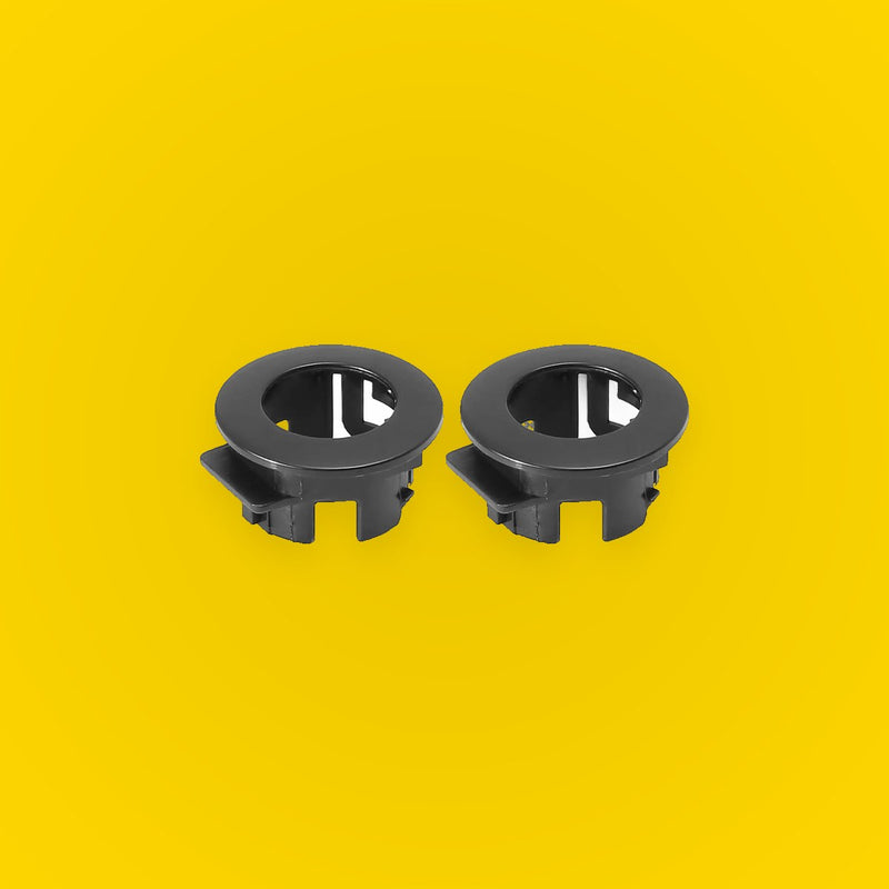 2 x Black Parking Sensor Retainers for Toyota Previa