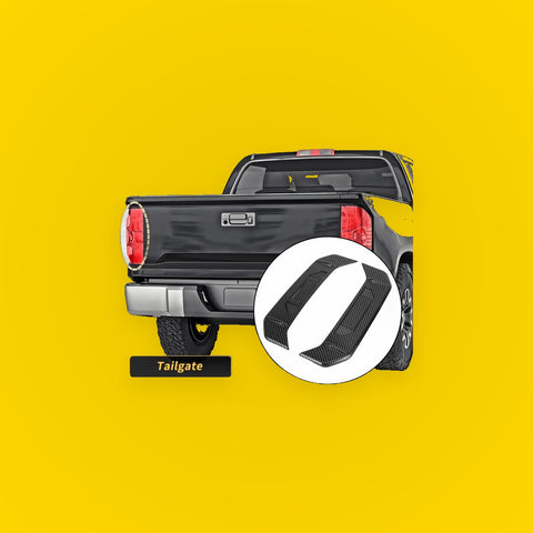 Carbon Fiber Pattern Tail Light Lamp Strip Trim for