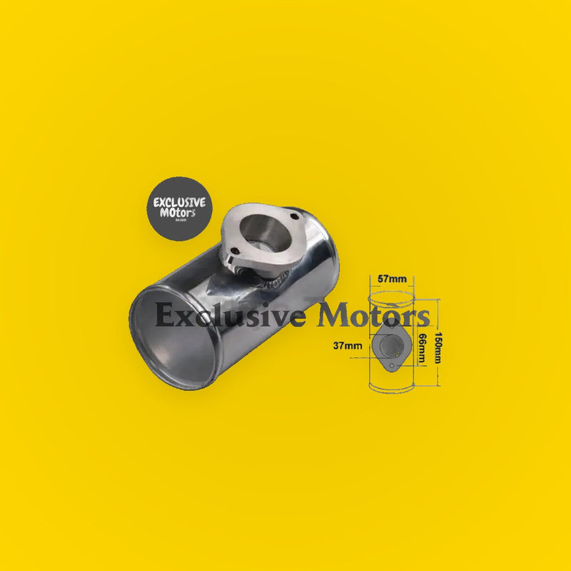 57MM 2.25" BOV Blow OFF Valve Flange T Mounting Pipe