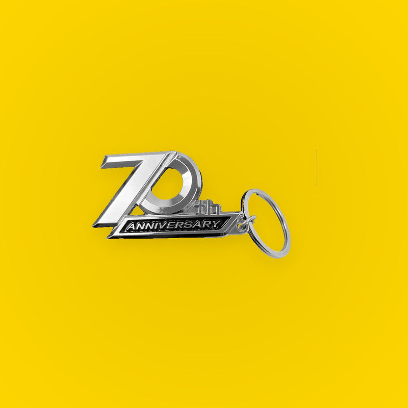 70th Anniversary Metal Key Ring for 79 series(1999+)