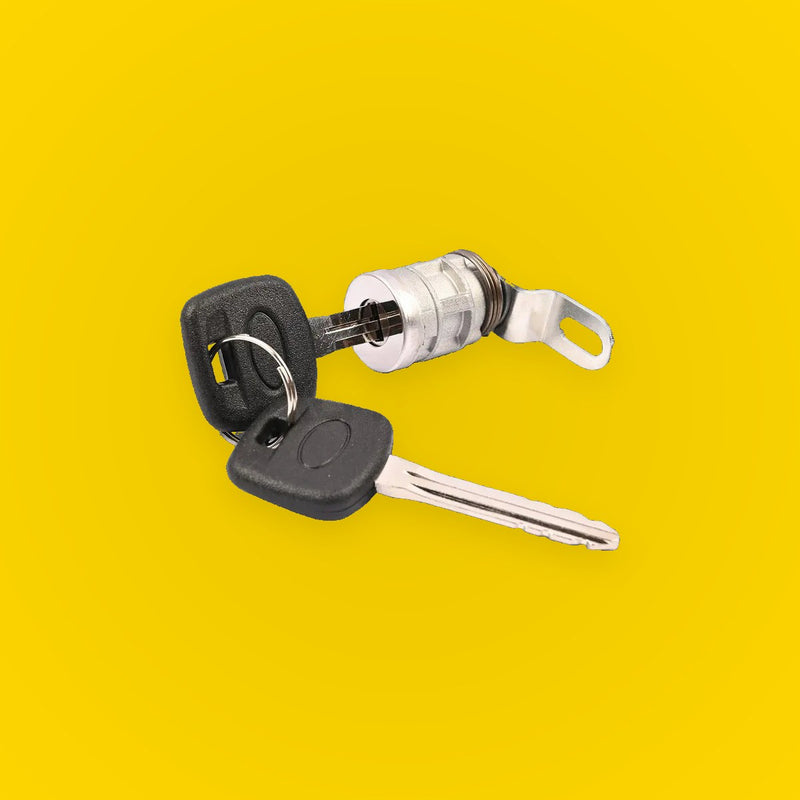 2 x Tailgate Back Door Lock Cylinder & Key for Toyota