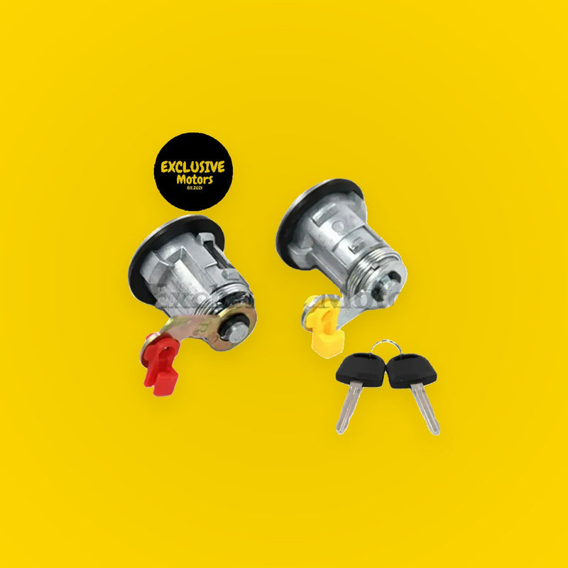 Front Door Locks with 2 Keys for Mitsubishi L200