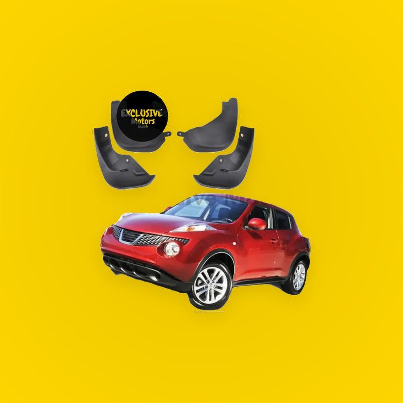 Front & Rear Mud Flaps for Nissan Juke (2011-2014)