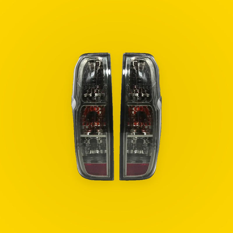 Tail Light Smoke Lens x2 for Nissan Navara D40 2005-2015