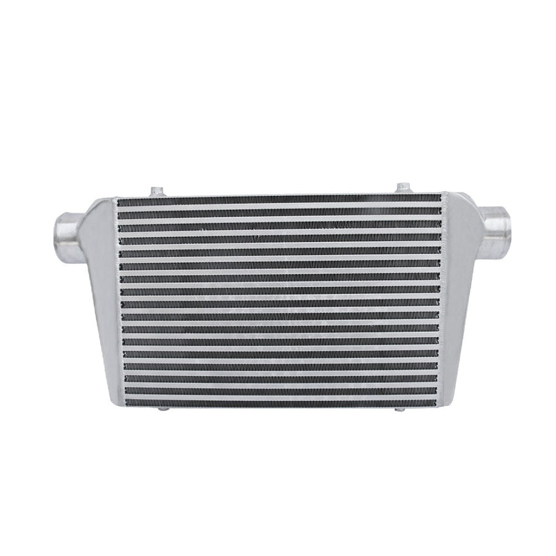 3 Inch Universal Aluminum Intercooler Bar Plate Front Mount FMIC 450x300x76mm — image 1