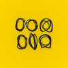Complete Weatherstrip 6 Pcs for Toyota Hilux 4D 1988-1997