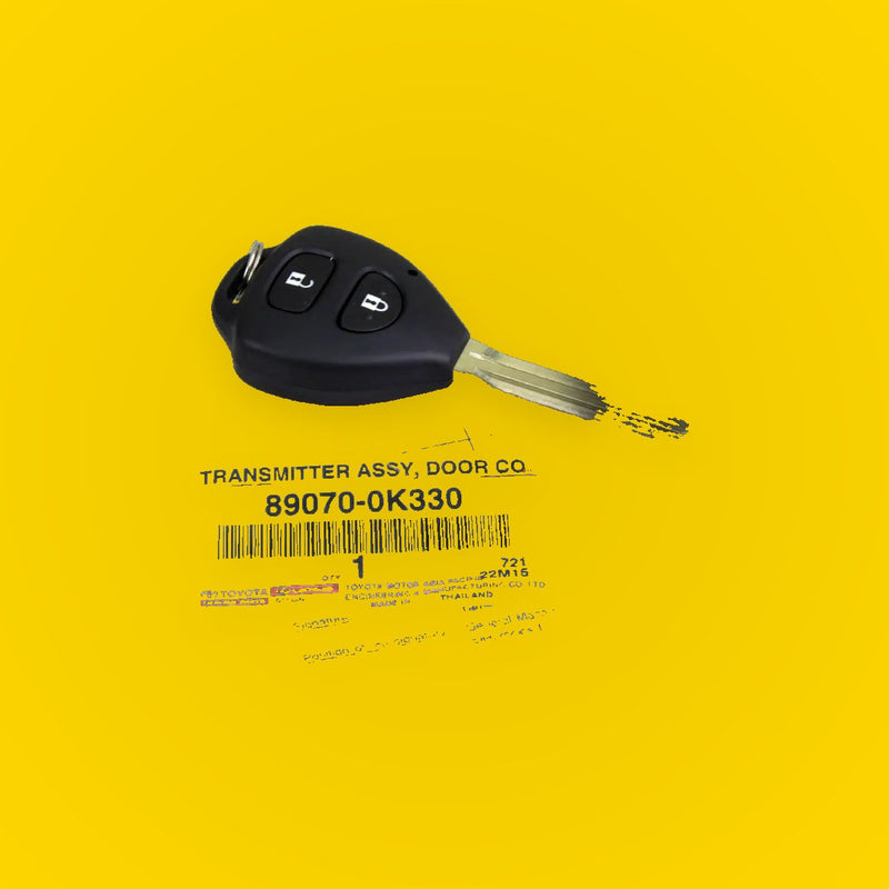 Remote Key Set for Toyota Hilux MK6 SR5 Hilux2004-2011