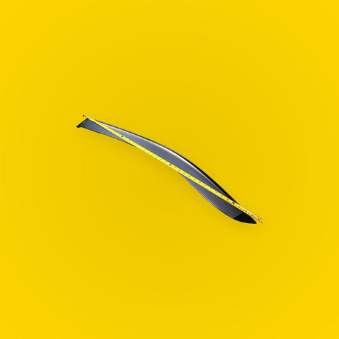 Side Visor Wind Deflector for Toyota Hilux 4-Dr Ute