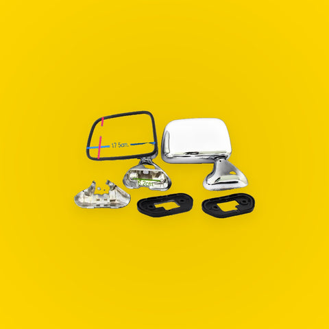Chrome Side Door Mirrors for Toyota Hilux Surf 1988-2004